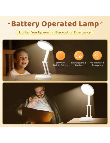 Lámpara Inalámbrica Portátil PIKOY 3600mAh 10 Niveles Brillo
