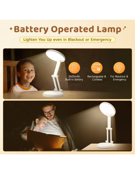 Lámpara Inalámbrica Portátil PIKOY 3600mAh 10 Niveles Brillo