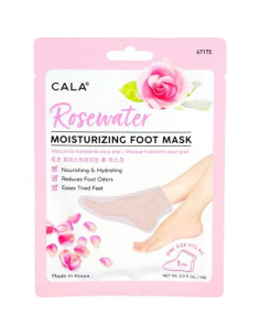 Mascarillas Hidratantes para Pies Cala - Agua de Rosa, 3 Unidades 2