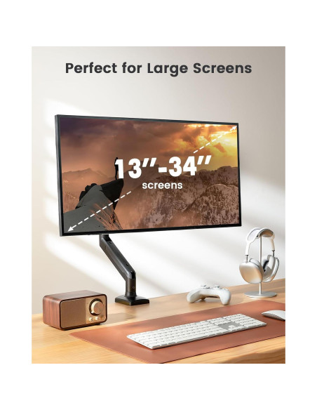 Soporte de Monitor ErGear EGSS15B-EU para Pantallas 13-34"