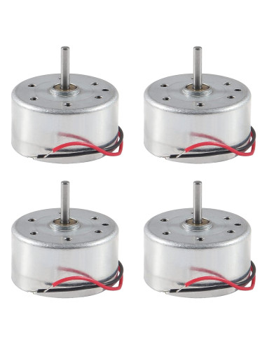 Aobao 4 Motores Eléctricos DC 3V 1730RPM para Juguetes
