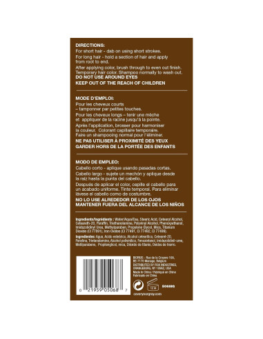 Cubre Tu Gris Varita Brocha Fisk - Marrón Oscuro (Paquete de 6)