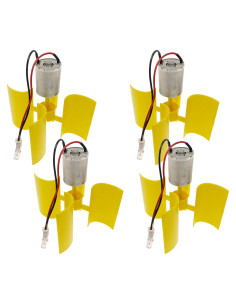 Generador Eólico Mini SWONVI 4 Pcs 100 mm 0.55 W