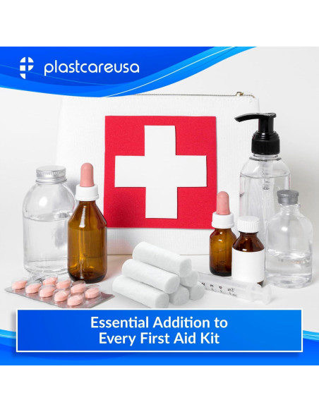 100 Tapones Nasales de Algodón PlastCare USA - 3.81 cm