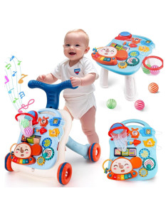 Andador 3 en 1 para Bebés N6038 con Mesa de Juego