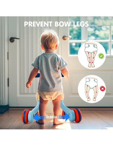 Andador 3 en 1 para Bebés N6038 con Mesa de Juego