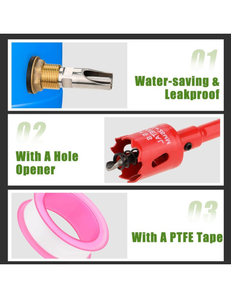 Kit Bebedero Automático Cerdo Ullnosoo 5 Piezas Acero Inoxidable