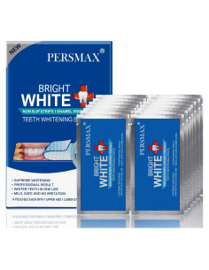 Tiras Blanqueadoras PERSMAX para Dientes Sensibles - Menta