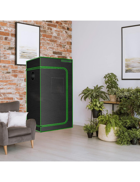 Carpa de Cultivo MELONFARM 2x2m con Ventana y Bandeja