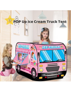 Tienda Pop Up para Niños Usoway Camión de Helados 112x70cm 2