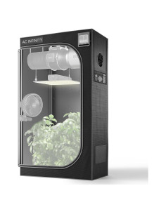 Tienda de Cultivo AC Infinity 91x60x182 cm para Hidroponía