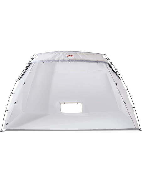 Cabina de Pintura Portátil VEVOR 3,05x2,13x1,83 m con Suelo