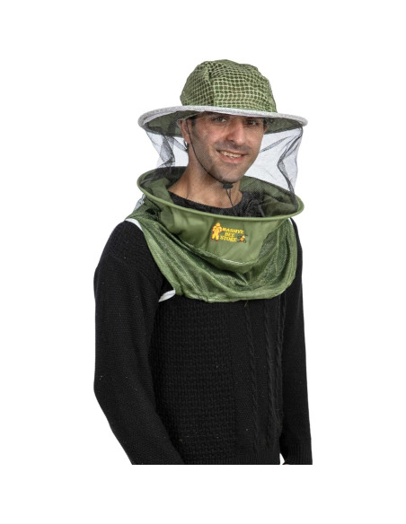Velo de Apicultura Massive Bee Store Verde Oliva 3 Capas
