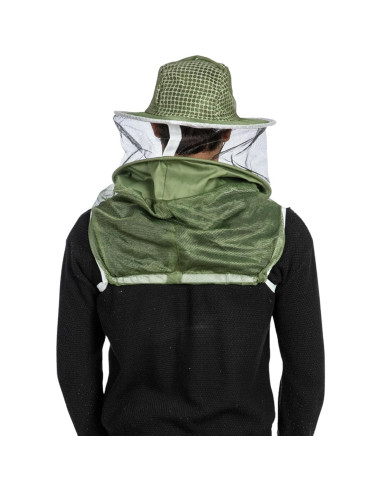 Velo de Apicultura Massive Bee Store Verde Oliva 3 Capas