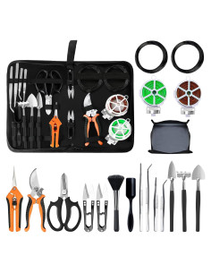 Kit de Herramientas para Bonsai Taschyas 20 Piezas Jardinería