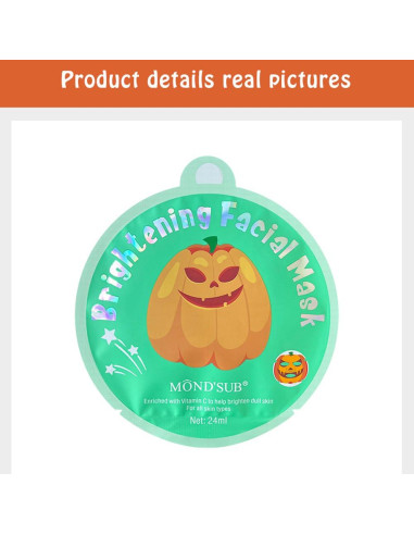 Máscara Facial Iluminadora MOND'SUB - 8 Paquetes Hidratantes