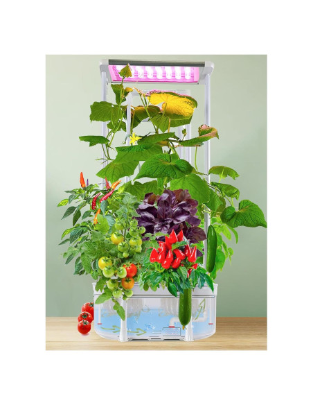 Kit de Cultivo Hidropónico E SUPEREGROW 6200LC con Luz LED