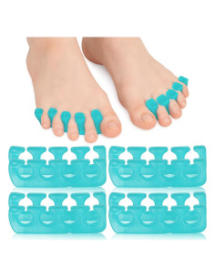 Separadores de Dedos de Gel Iconikal 8 Piezas Reutilizables