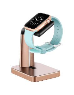 Soporte para Reloj Inteligente WITHit Dorado - Carga Apple Watch