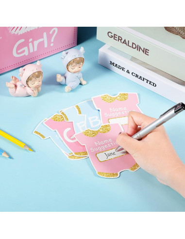 Caja de Votación Saintrygo con 50 Tarjetas Baby Shower