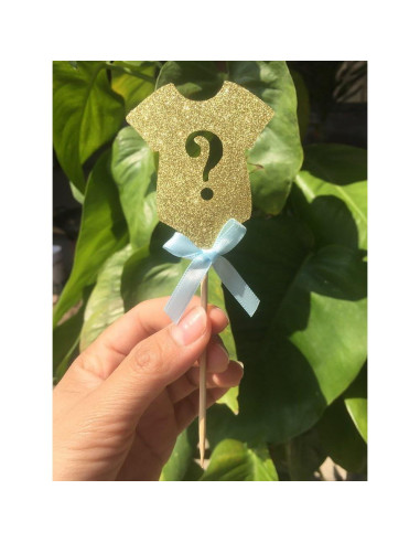 Adornos de Cupcake Alissar 30 Piezas Revelación de Género