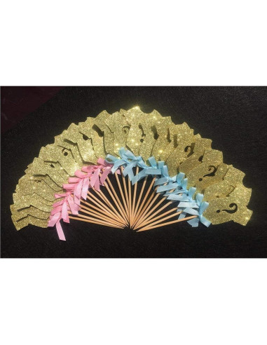 Adornos de Cupcake Alissar 30 Piezas Revelación de Género