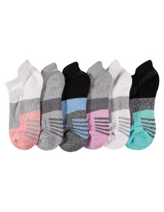 Calcetines No-Show de Rendimiento Sof Sole para Mujeres - 6 Pares