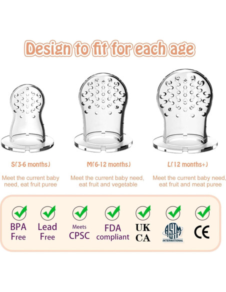 Chupete Alimentador HAOBAOBEI para Bebés - 2 Piezas