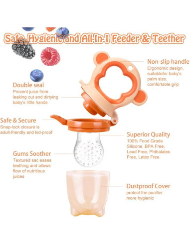 Chupete Alimentador HAOBAOBEI para Bebés - 2 Piezas