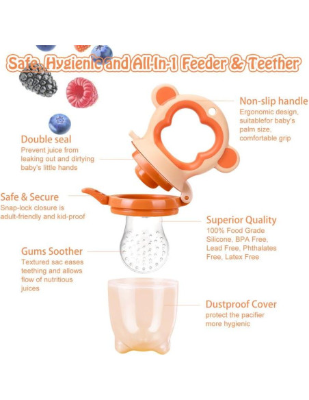 Chupete Alimentador HAOBAOBEI para Bebés - 2 Piezas