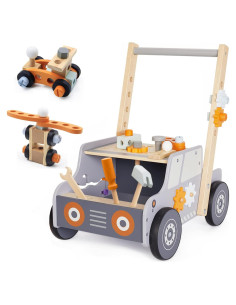 Andador Labebe para Bebés y Banco de Herramientas 40.5x29cm