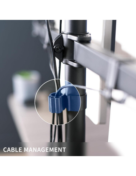 Soporte de Escritorio Doble VIVO para Monitores 27-38"