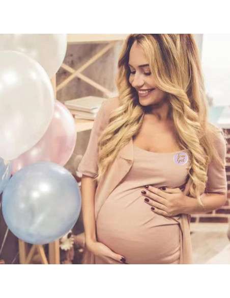 Pins de Botón Revelación de Género 30 Pcs - Gentlife Pins de Botón Revelación de Género 30 Pcs - Gentlife