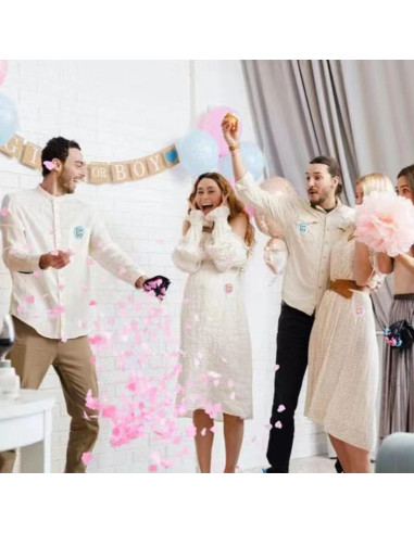 Pins de Botón Revelación de Género 30 Pcs - Gentlife