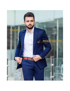 Collar Adhesivo Stay-Puts para Hombres - A prueba de Lavadora 2