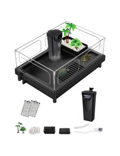 Acuario para Tortugas Moonorange 39x27x18cm con Filtro