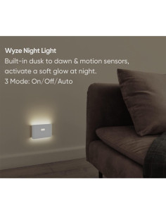 Luces Nocturnas Recargables WYZE con Sensor de Movimiento 2