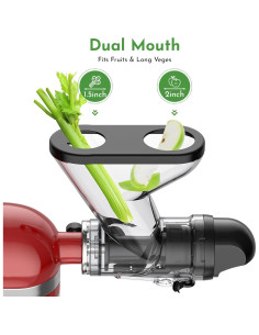 Exprimidor Masticador InnoMoon para Batidora KitchenAid 2