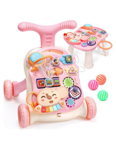 Andador CUTE STONE 2 en 1 para Niñas con Actividades