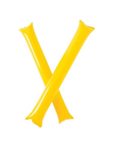 Palos de Boom Inflables Amarillos Fun Express - 24 Piezas