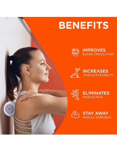 Rodillo de Masaje Vibrante LOOKEE A10 para Fascitis Plantar 2