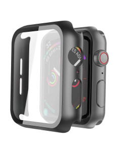 Funda Dura Misxi 2 Pack con Protector para Apple Watch 44mm