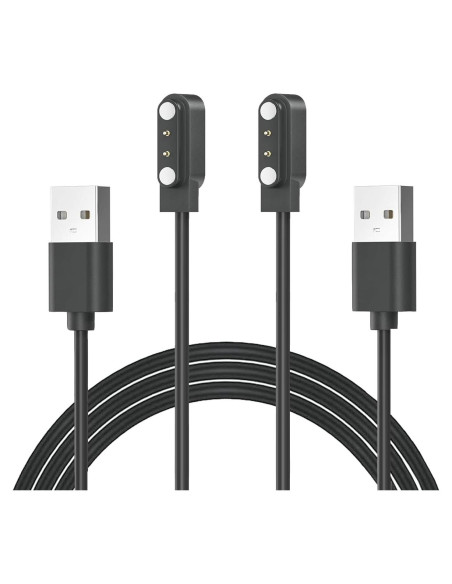 Cargador Magnético 2-Pack para Reloj IOWODO y Blackview