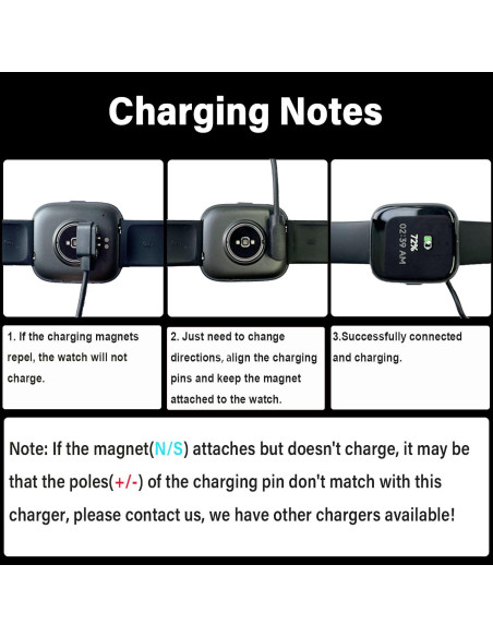 Cargador Magnético 2-Pack para Reloj IOWODO y Blackview