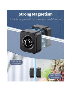 Pawfly Limpiador Magnético para Acuarios Mini 2.97 cm 2