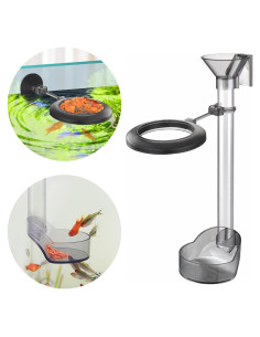 Juego de Alimentación para Camarones UPETTOOLS, Tubo y Anillo