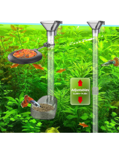Juego de Alimentación para Camarones UPETTOOLS, Tubo y Anillo 2