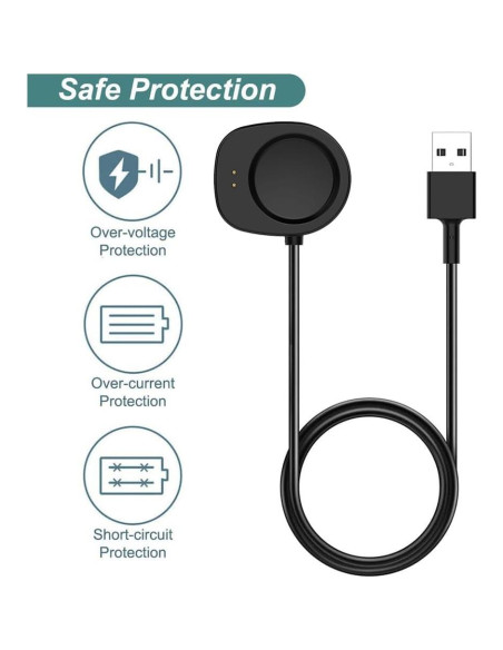 Cable de Carga Rápida Baifosrest para Amazfit T-Rex 3 y Balance