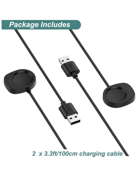 Cable de Carga Rápida Baifosrest para Amazfit T-Rex 3 y Balance