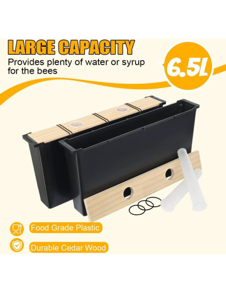 Alimentador de Abejas MayBee 2 Pack 6.5L para Colmenas